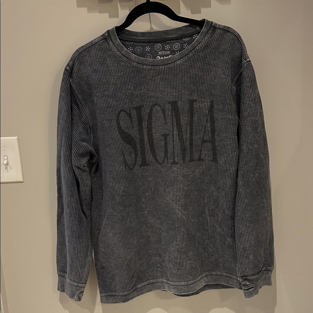 ROYCE GREY SIGMA oversized Sweatshirt Size M